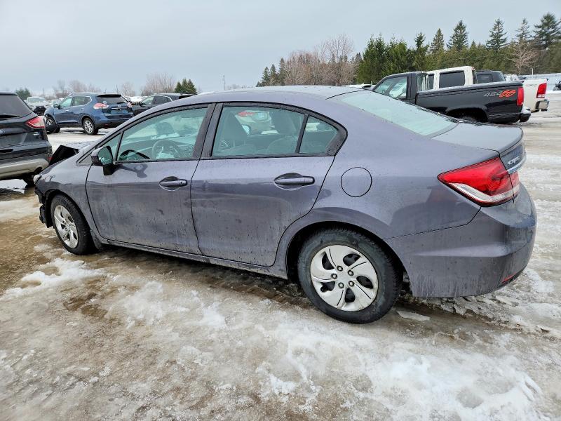 Photo 2 from auction – 2015 HONDA CIVIC LX with VIN 2HGFB2F4XFH007344