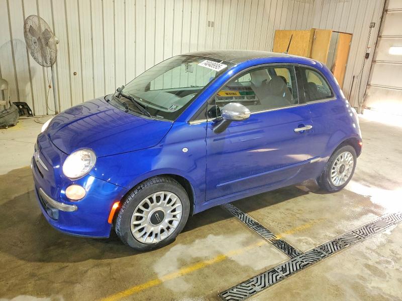 FIAT 500 LOUNGE 2012 with VIN 3C3CFFCR7CT280603 - Photo from auction