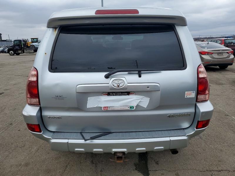 Photo 6 from auction – 2005 TOYOTA 4RUNNER SR with VIN JTEBU14RX50071513