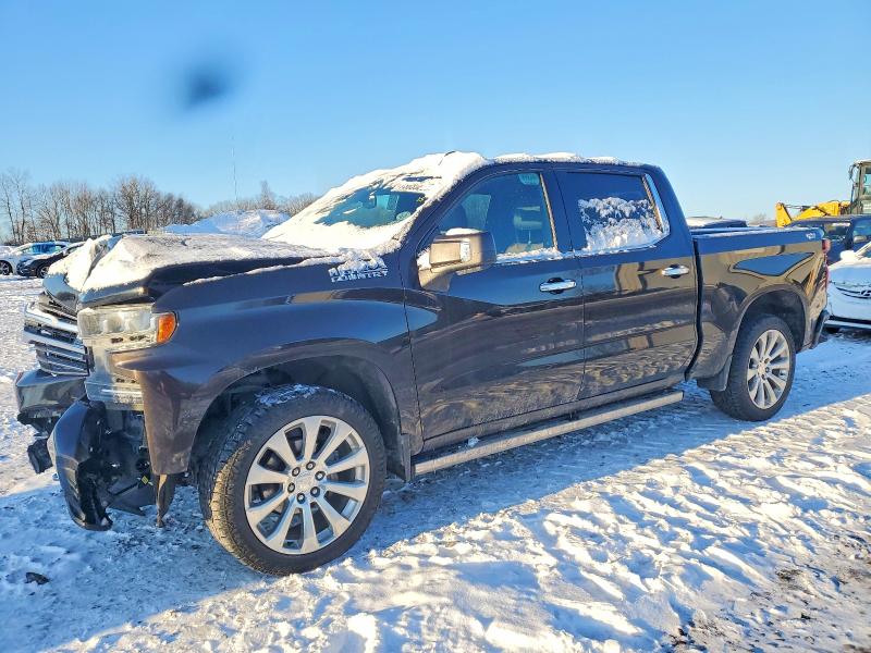 CHEVROLET SILVERADO 2019 with VIN 1GCUYHEL4KZ355666 - Photo from auction