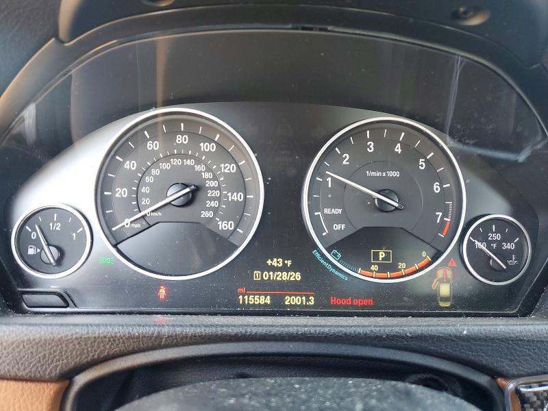 Photo 9 from auction – 2016 BMW 328 with VIN WBA8E9G5XGNT45282