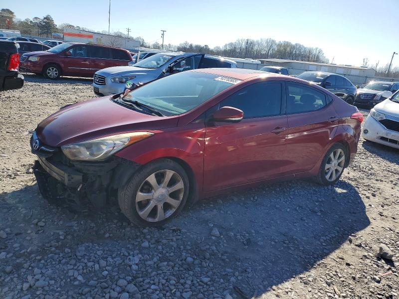 HYUNDAI ELANTRA 2013 with VIN 5NPDH4AEXDH422992 - Photo from auction