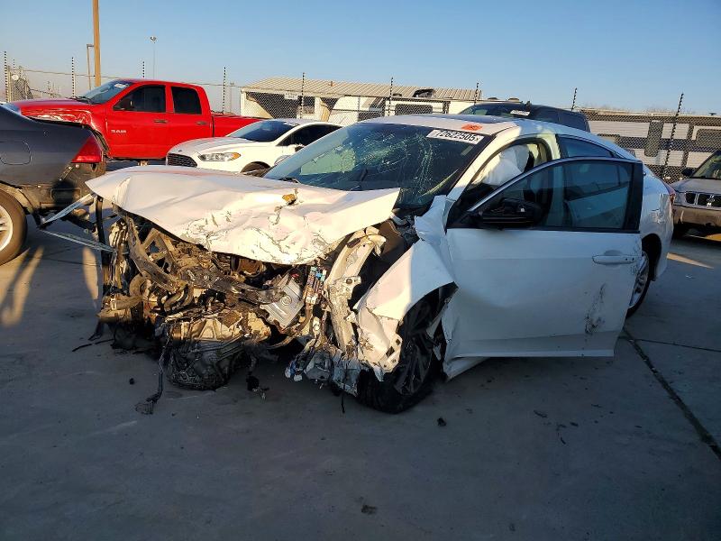 HONDA CIVIC EX 2018 with VIN 19XFC2F76JE201329 - Photo from auction