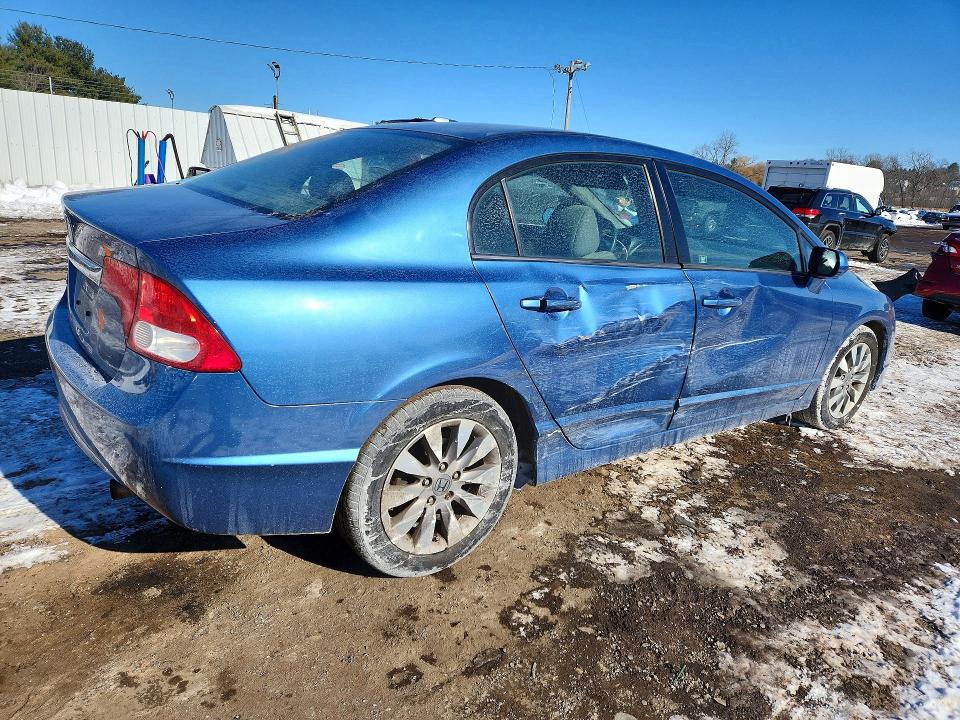 Photo 3 from auction – 2011 HONDA CIVIC EX with VIN 19XFA1F84BE040117