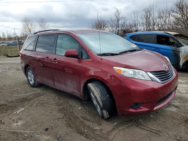 Photo 4 from auction – 2013 TOYOTA SIENNA LE with VIN 5TDKK3DC6DS304462