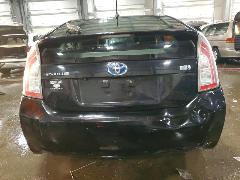 Photo 6 from auction – 2013 TOYOTA PRIUS with VIN JTDKN3DU7D5587556