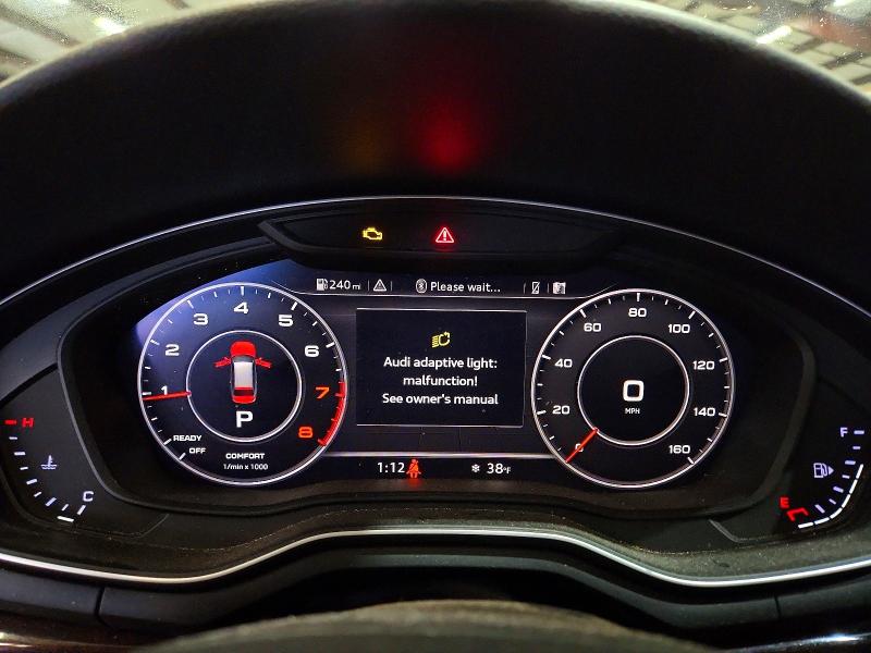 Photo 9 from auction – 2018 AUDI A4 ALLROAD with VIN WA18NAF40JA228624
