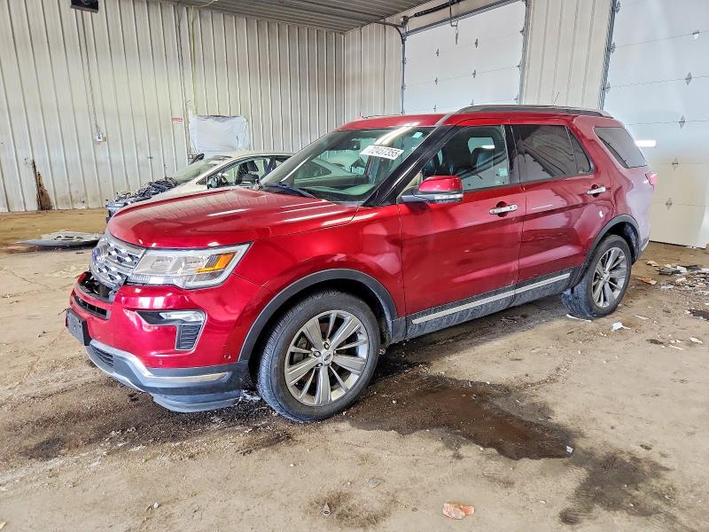 FORD EXPLORER L 2018 with VIN 1FM5K8F86JGB16920 - Photo from auction