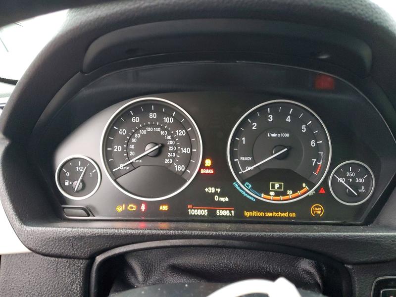 Photo 9 from auction – 2016 BMW 320 I with VIN WBA8A9C50GK616823