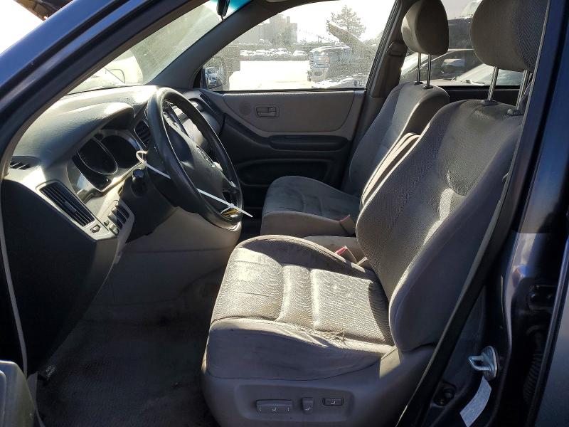 Photo 7 from auction – 2001 TOYOTA HIGHLANDER with VIN JTEGD21A010007467