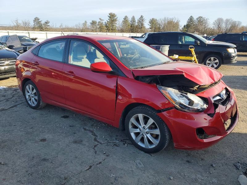 Photo 4 from auction – 2012 HYUNDAI ACCENT GLS with VIN KMHCU4AE3CU130866
