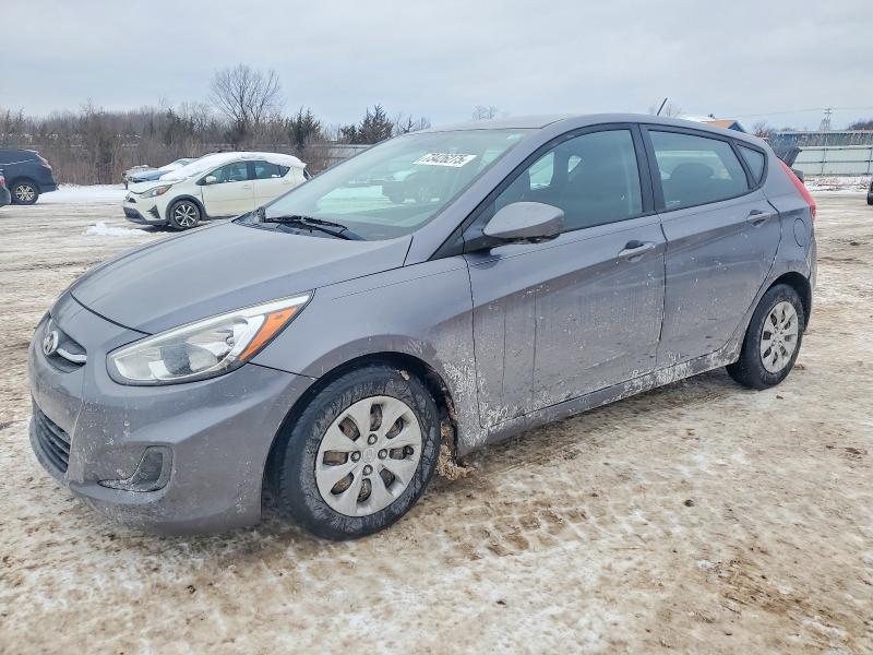 HYUNDAI ACCENT SE 2017 with VIN KMHCT5AE3HU327410 - Photo from auction