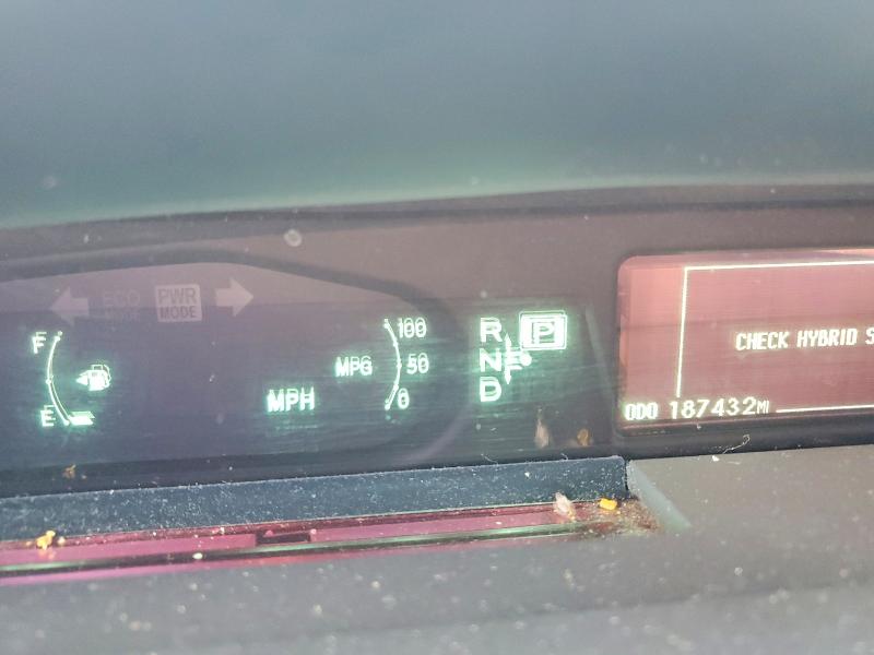 Photo 9 from auction – 2011 TOYOTA PRIUS with VIN JTDKN3DU3B1371059