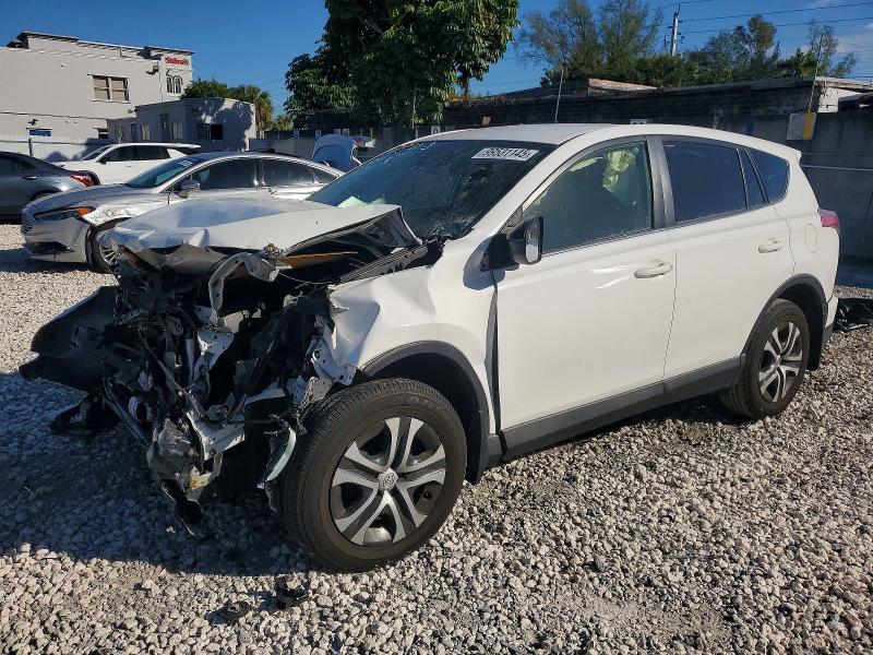 TOYOTA RAV4 LE 2018 with VIN JTMBFREV1JJ246003 - Photo from auction