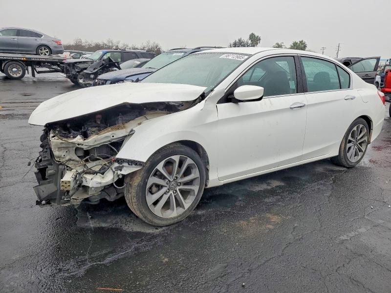HONDA ACCORD 2014 with VIN 1HGCR2F5XEA168698 - Photo from auction