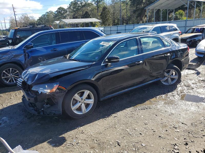 VOLKSWAGEN PASSAT SE 2013 with VIN 1VWBP7A30DC044331 - Photo from auction