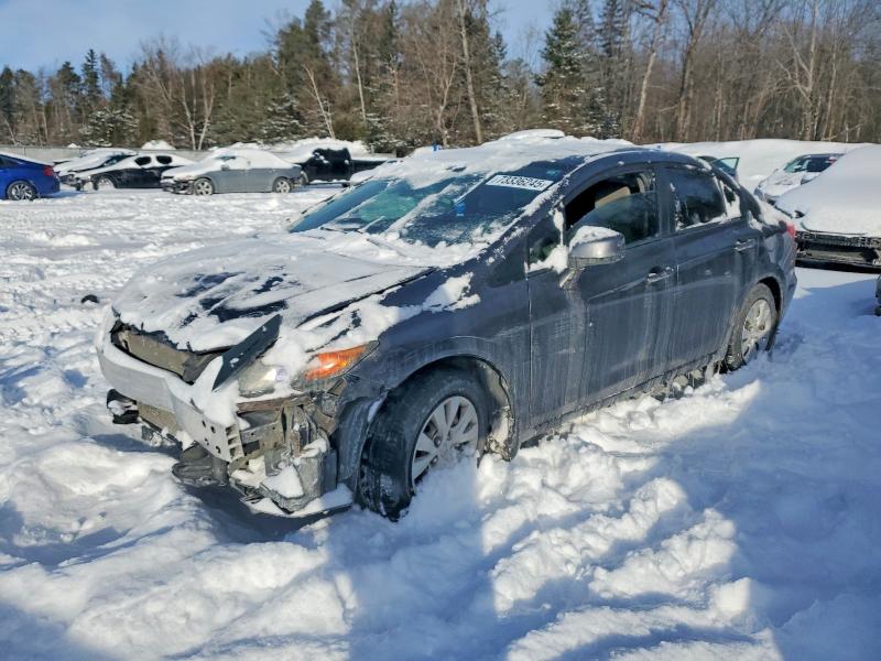 HONDA CIVIC 2012 with VIN 2HGFB2F4XCH104183 - Photo from auction
