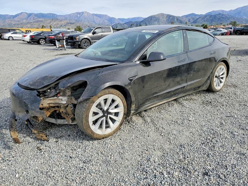 TESLA MODEL 3 2022 with VIN 5YJ3E1EB8NF156004 - Photo from auction