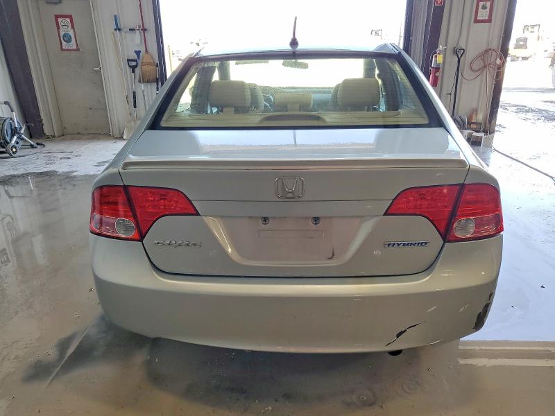 Photo 6 from auction – 2008 HONDA CIVIC HYBR with VIN JHMFA36278S008886