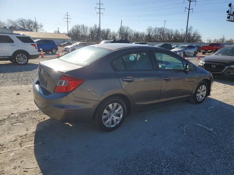 Photo 3 from auction – 2012 HONDA CIVIC LX with VIN 19XFB2F5XCE085153