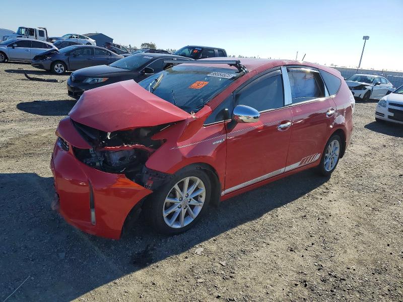 TOYOTA PRIUS V 2015 with VIN JTDZN3EU3FJ020283 - Photo from auction