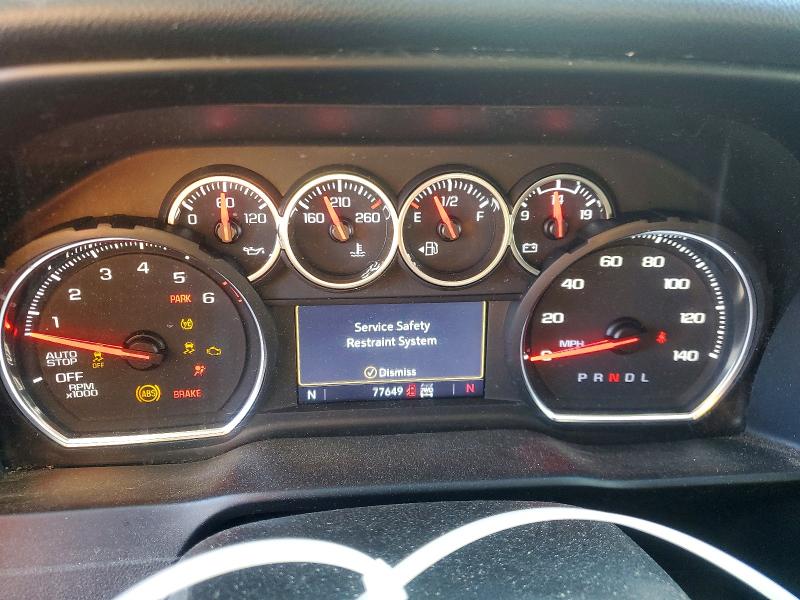 Photo 9 from auction – 2021 CHEVROLET SILVERADO with VIN 1GCUYDED3MZ358224