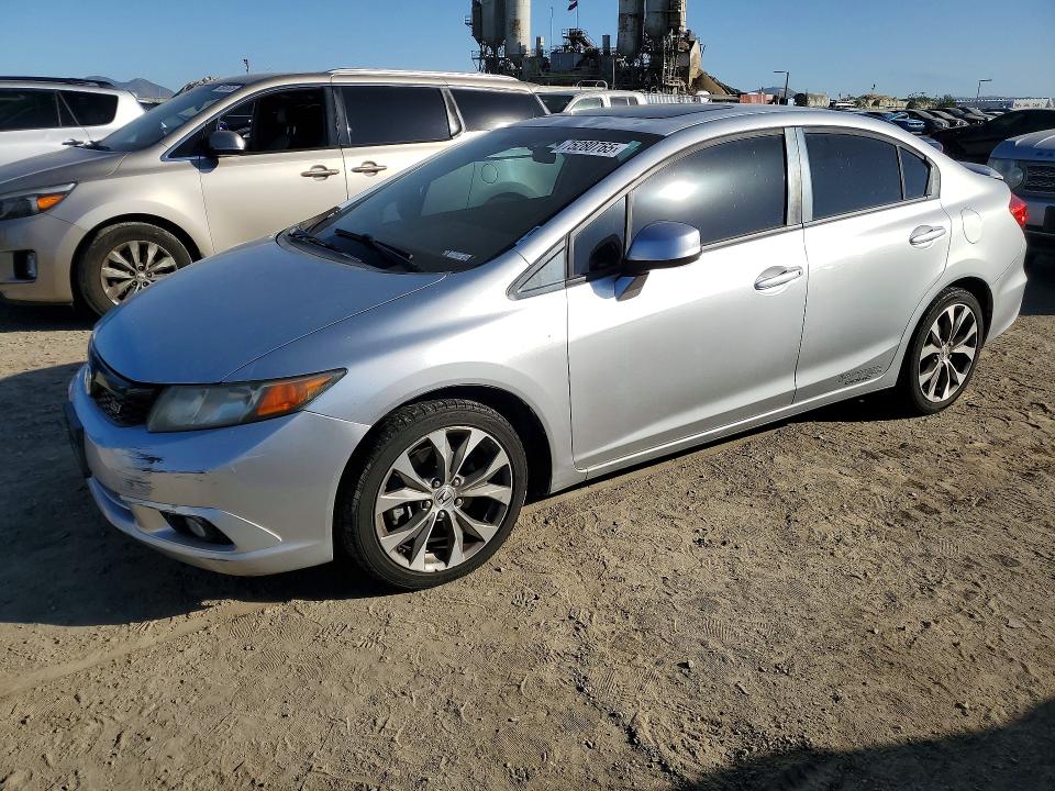 HONDA CIVIC SI 2012 with VIN 2HGFB6E55CH702005 - Photo from auction