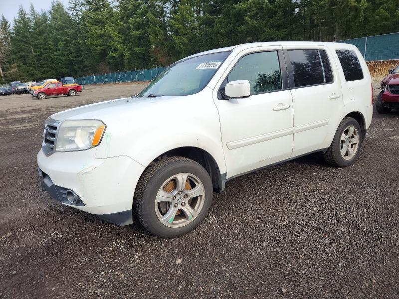 HONDA PILOT EXL 2012 with VIN 5FNYF4H52CB035394 - Photo from auction