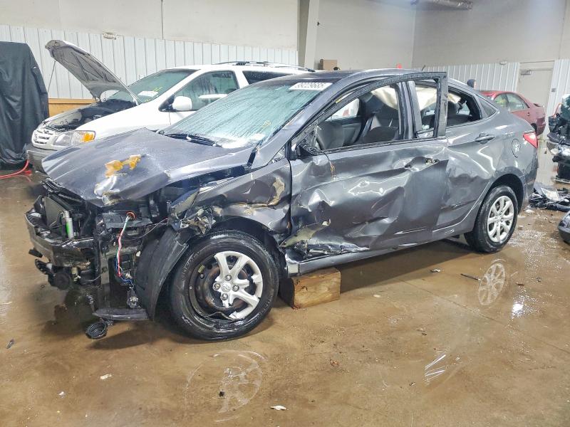HYUNDAI ACCENT GLS 2013 with VIN KMHCT4AE5DU347582 - Photo from auction