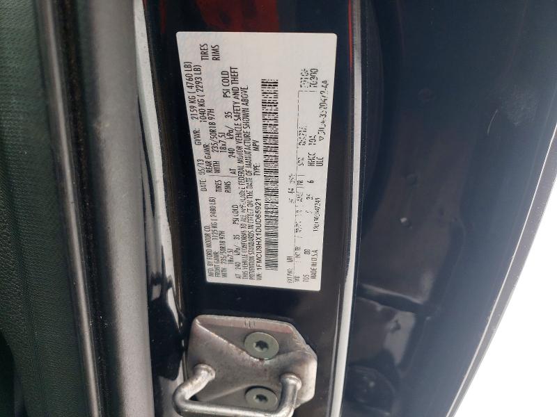 Photo 14 from auction – 2013 FORD ESCAPE SEL with VIN 1FMCU9HX1DUD65921