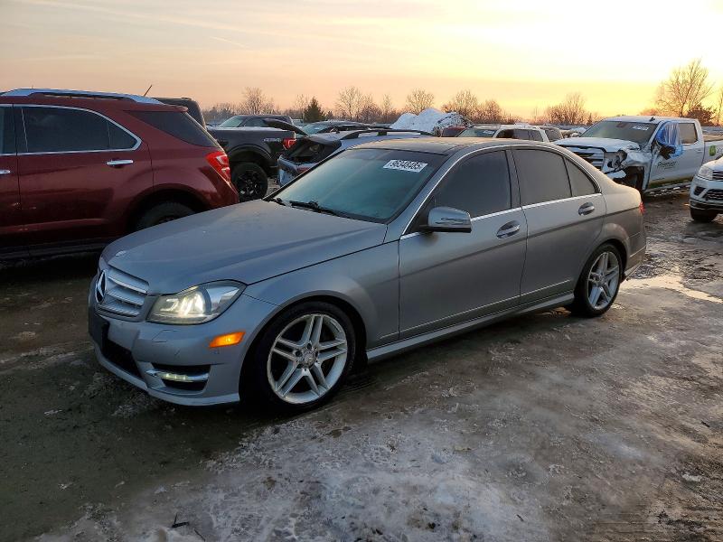 MERCEDES-BENZ C 2012 with VIN WDDGF8BB4CF935412 - Photo from auction
