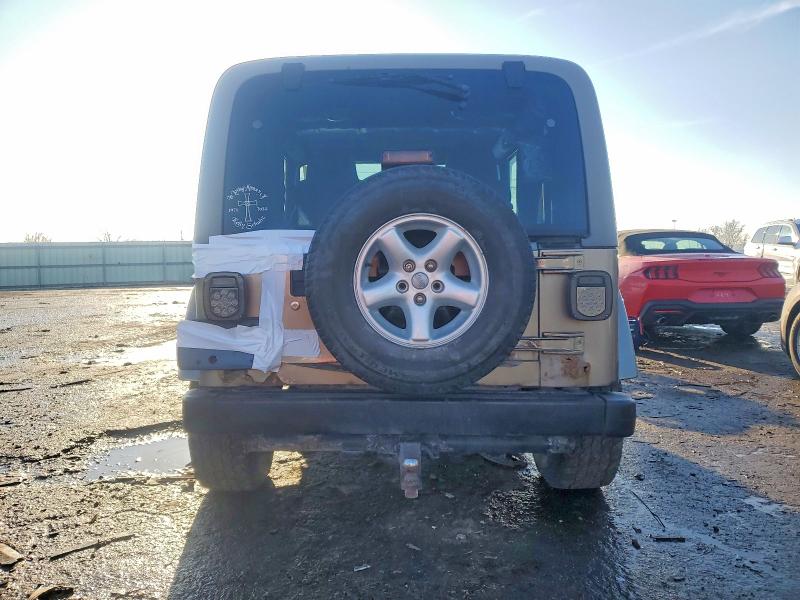 Photo 6 from auction – 2003 JEEP WRANGLER / with VIN 1J4FA59S03P326508