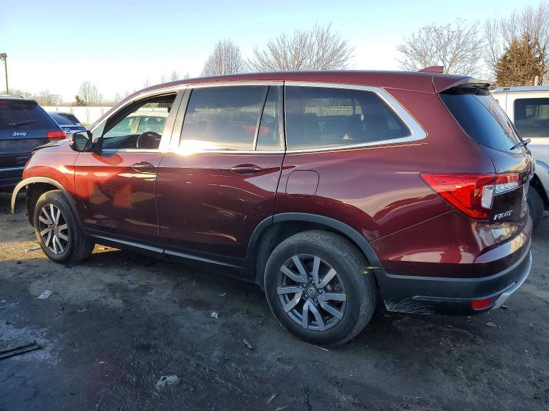 Photo 2 from auction – 2021 HONDA PILOT with VIN 5FNYF6H54MB080060