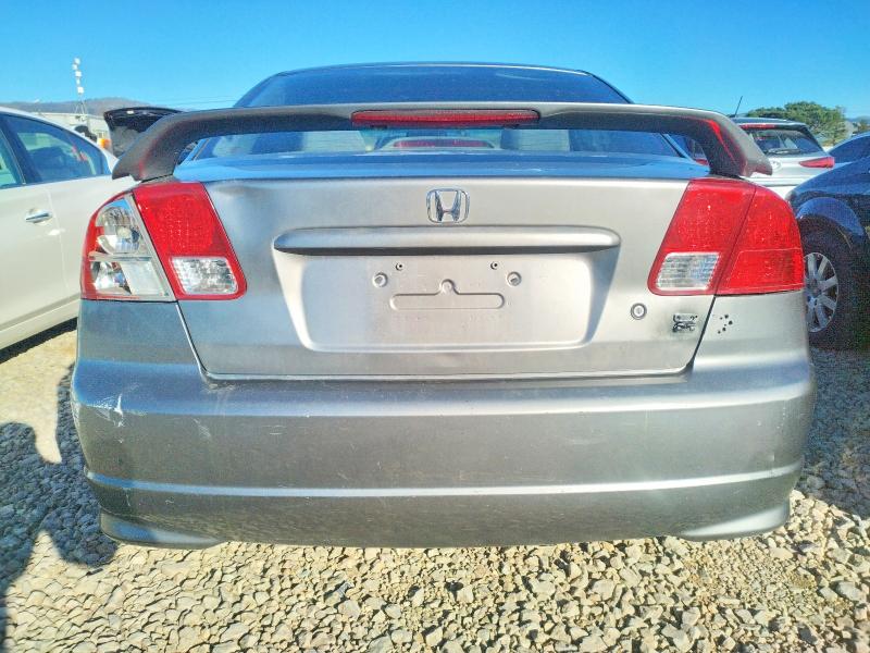Photo 6 from auction – 2005 HONDA CIVIC with VIN 2HGES16535H602873