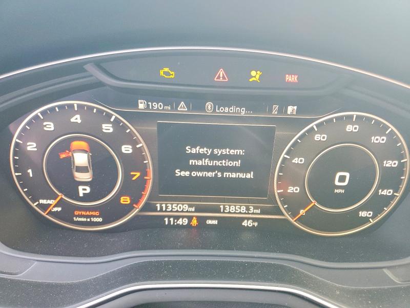 Photo 9 from auction – 2017 AUDI A4 PREMIUM with VIN WAUENAF45HN001602