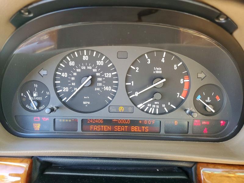 Photo 9 from auction – 2001 BMW 740 I AUTO with VIN WBAGG83411DN88201