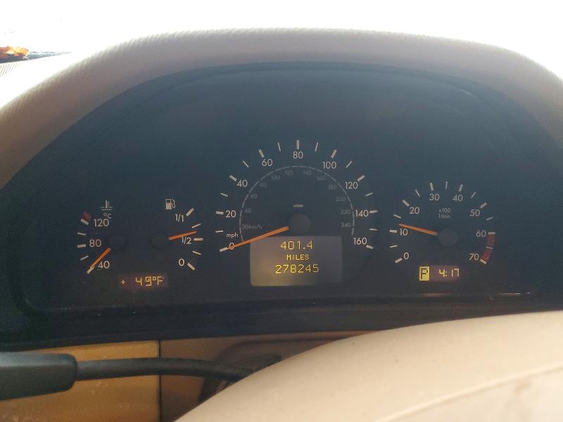 Photo 9 from auction – 2000 MERCEDES-BENZ E with VIN WDBJH65J3YB139507