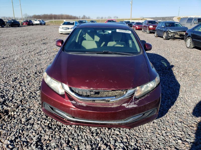 Photo 5 from auction – 2013 HONDA CIVIC with VIN 19XFB2E54DE024965