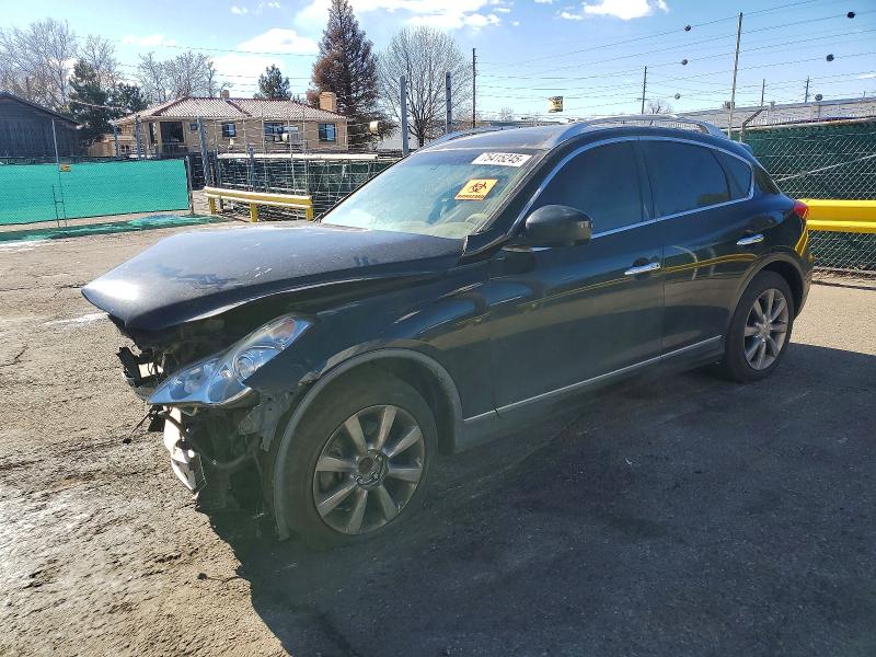 INFINITI EX35 BASE 2010 with VIN JN1AJ0HP0AM702240 - Photo from auction