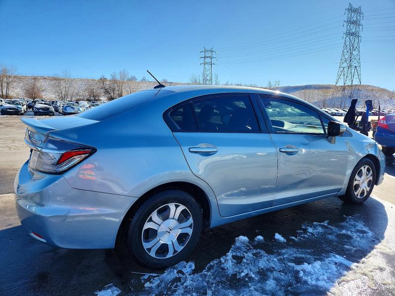 Photo 3 from auction – 2013 HONDA CIVIC HYBR with VIN 19XFB4F24DE000679