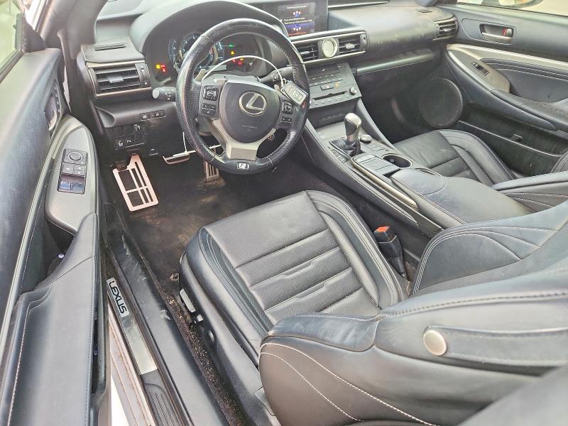 Photo 8 from auction – 2016 LEXUS RC 200T with VIN JTHHA5BC2G5003658