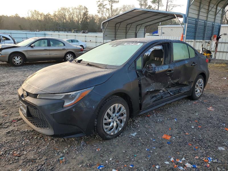 TOYOTA COROLLA LE 2021 with VIN JTDEPMAE6MJ129430 - Photo from auction