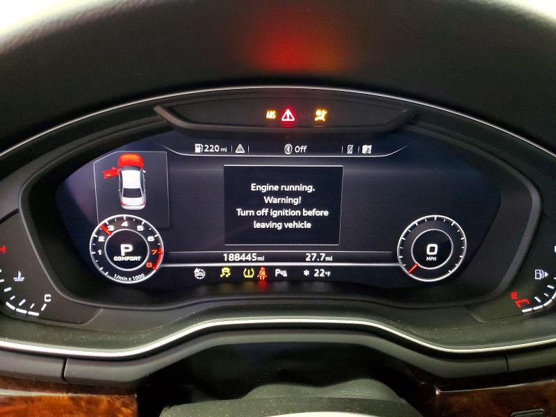 Снимка 9 от търг – 2017 AUDI A4 PREMIUM с VIN WAUENAF40HN023765