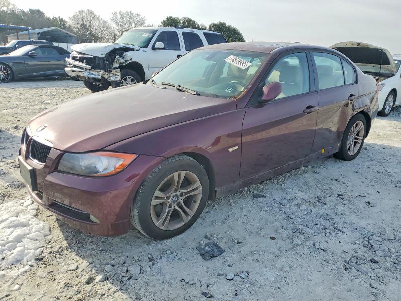 BMW 328 I 2008 with VIN WBAVA335X8K055564 - Photo from auction