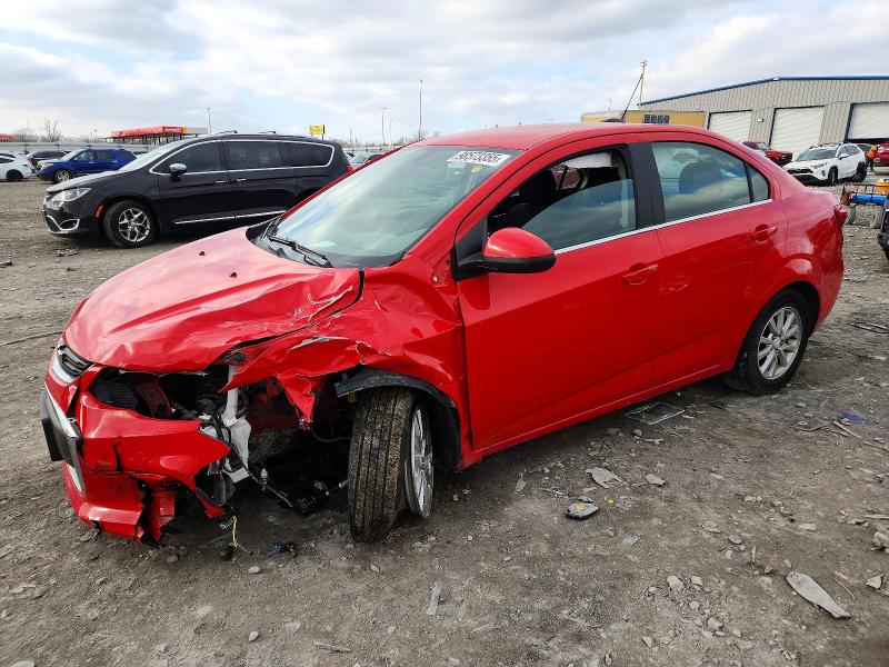 CHEVROLET SONIC LT 2017 with VIN 1G1JD5SHXH4160652 - Photo from auction
