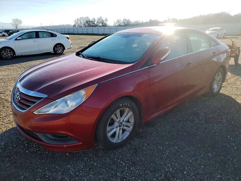 HYUNDAI SONATA 2014 with VIN 5NPEB4AC3EH934244 - Photo from auction