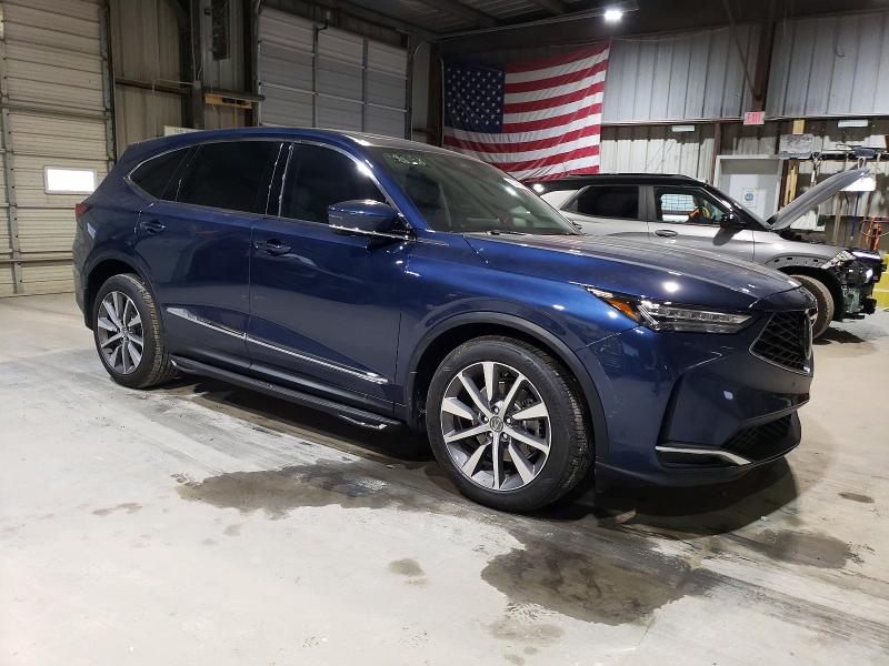 Photo 4 from auction – 2025 ACURA MDX TECHNO with VIN 5J8YE1H49SL034099