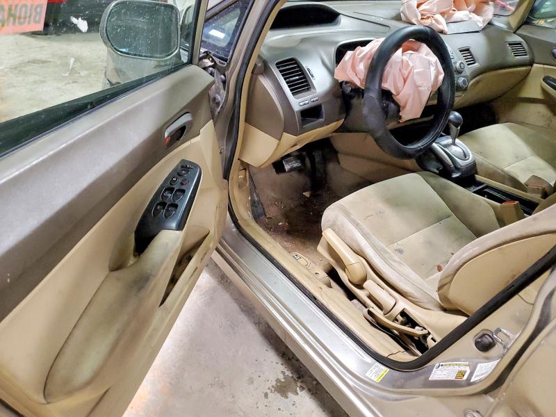 Photo 8 from auction – 2006 HONDA CIVIC LX with VIN 1HGFA16596L129458
