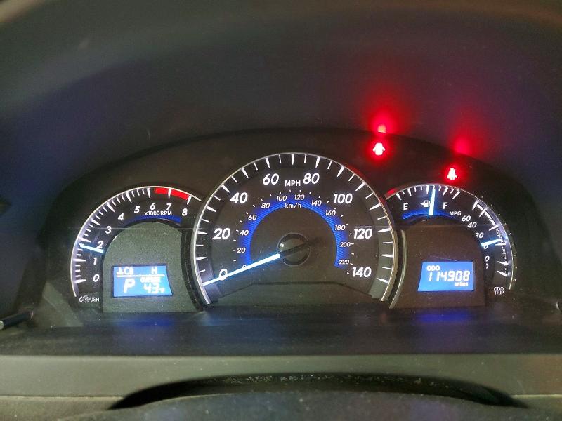 Photo 9 from auction – 2012 TOYOTA CAMRY BASE with VIN 4T4BF1FK7CR178914