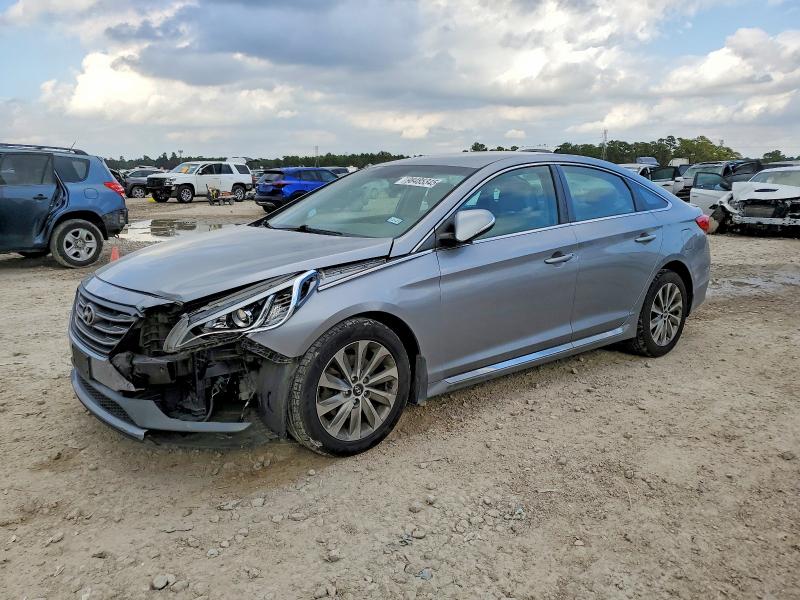 HYUNDAI SONATA SPO 2017 with VIN 5NPE34AF8HH453403 - Photo from auction